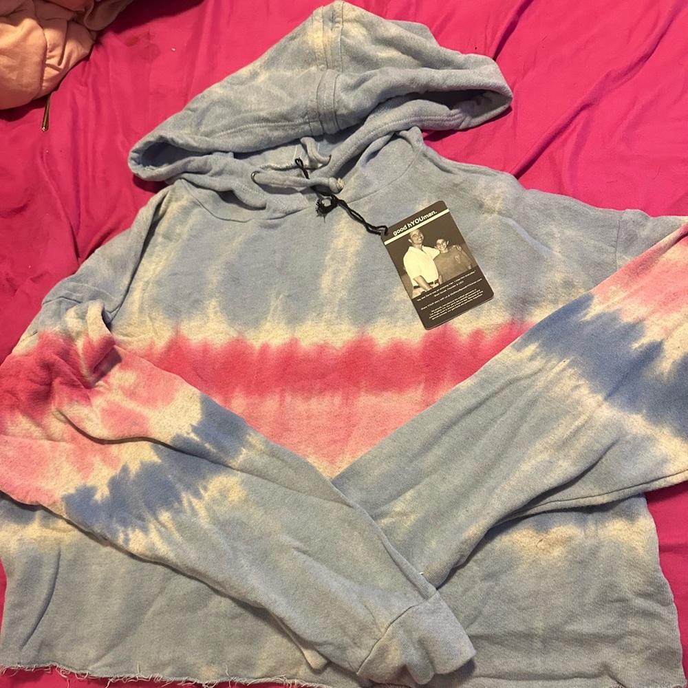 Good Hyouman crop sweatshirt